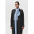 Soft Blue Fringed Scarf