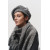 Black and White Knitted Scarf