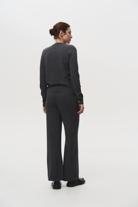 Dark Grey Lambswool Trousers Dark Grey Lambswool Trousers