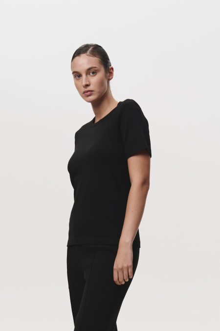 Basic Black Viscose Jumper Basic Black Viscose Jumper