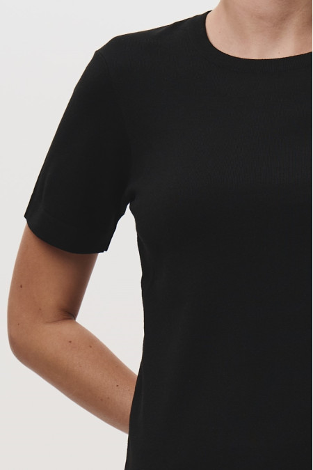 Basic Black Viscose Jumper Basic Black Viscose Jumper