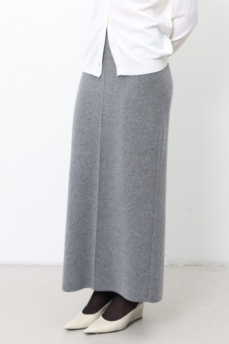 Gray Lambswool Maxi Skirt Gray Lambswool Maxi Skirt