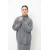 Oversized Grey Lambswool Sweater