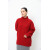 Oversized Dark Red Lambswool Sweater