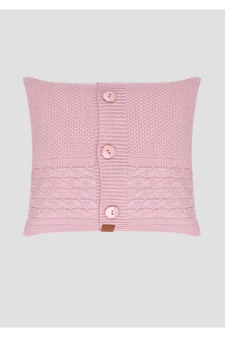Cable knit pillow 45x45 pink Cable knit pillow 45x45 pink