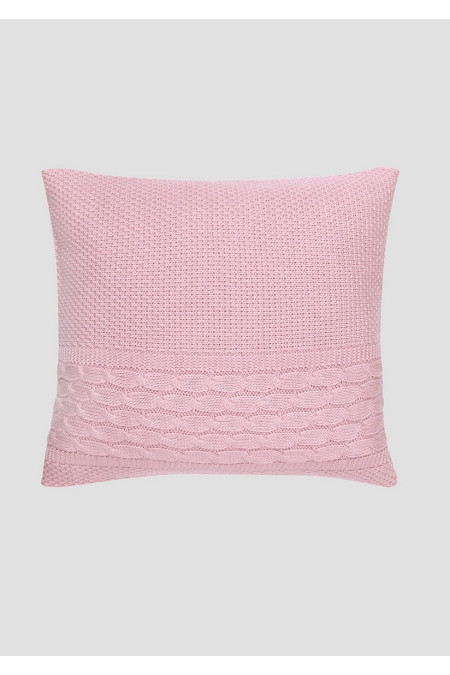 Cable knit pillow 45x45 pink Cable knit pillow 45x45 pink