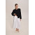 White Linen Skirt 