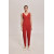 Dark Red Knitted Trousers 