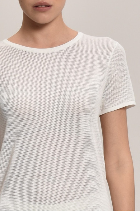 White Lace Mesh Jumper White Lace Mesh Jumper