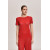 Red Lace Mesh Jumper