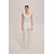 White Lace Mesh Trousers 