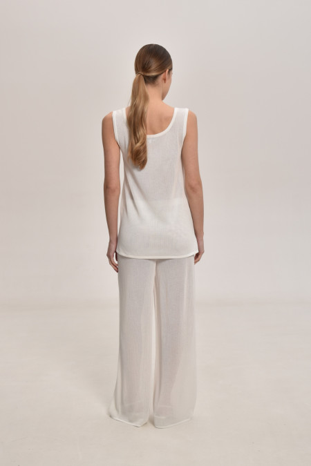 White Lace Mesh Tunic White Lace Mesh Tunic