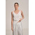 Off-White Viscose Knitted Top