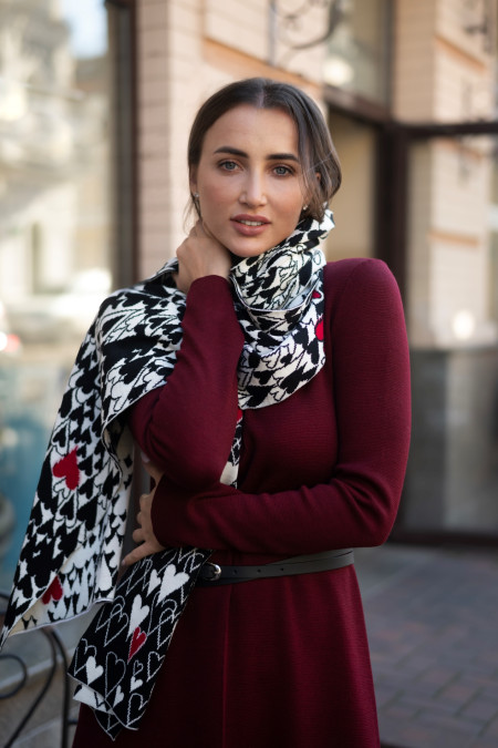 Azalea "Give Kindness To Me, A Human" Scarf