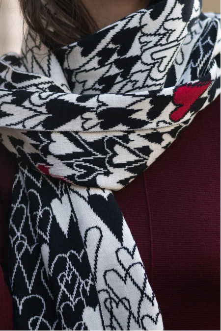 Azalea "Give Kindness To Me, A Human" Scarf